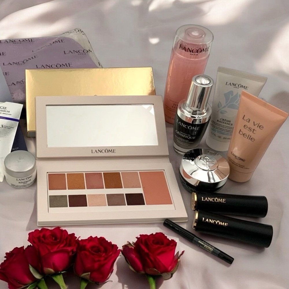 Lot Of New Lancôme Skincare, Makeup, Full Size, Travel Bag & Samples, $350 Plus! - Picture 2 of 6